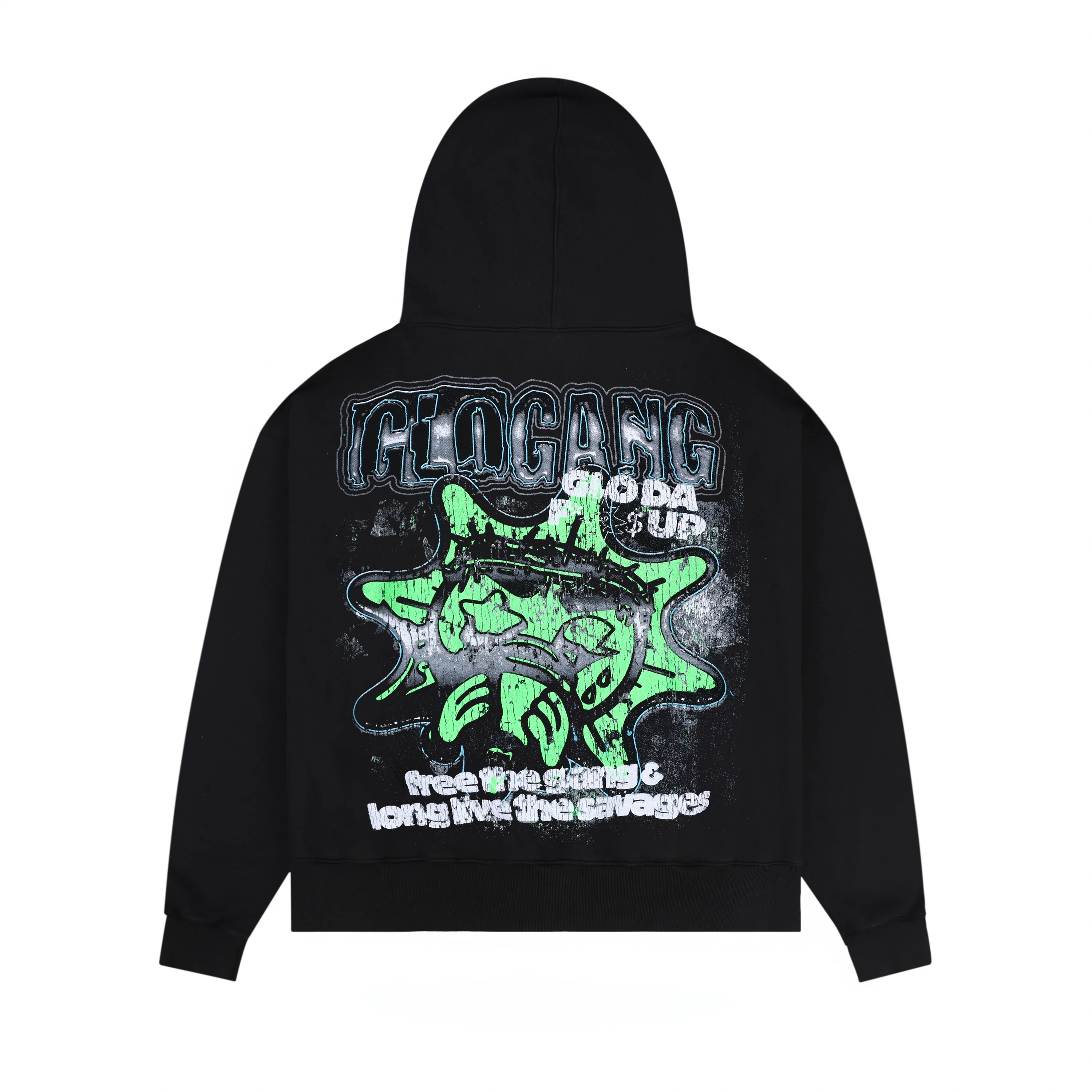 A Lil Tour with Gang Hoodie (Black) - Image 2