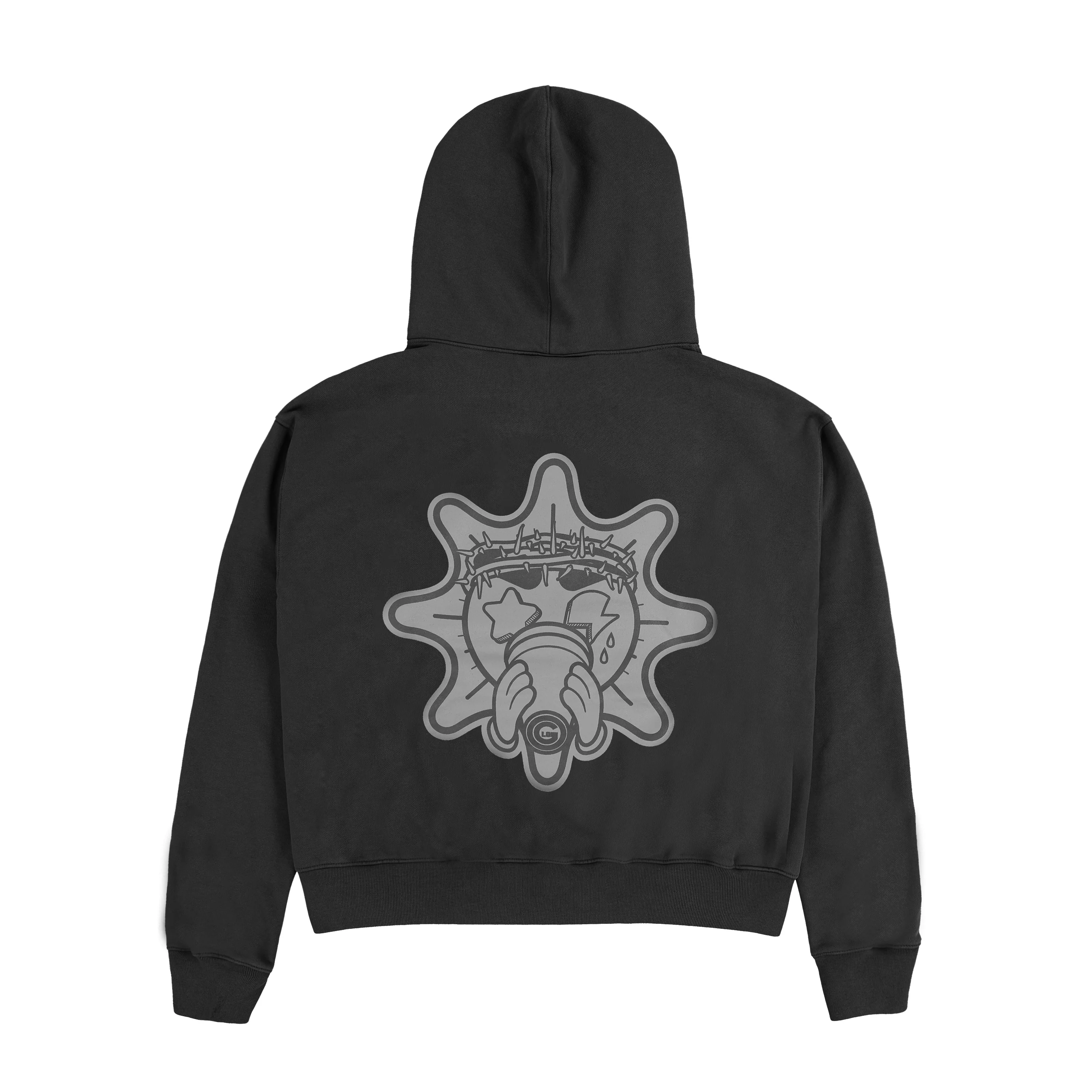 Almighty Glo Hoodie (Black) - Image 2