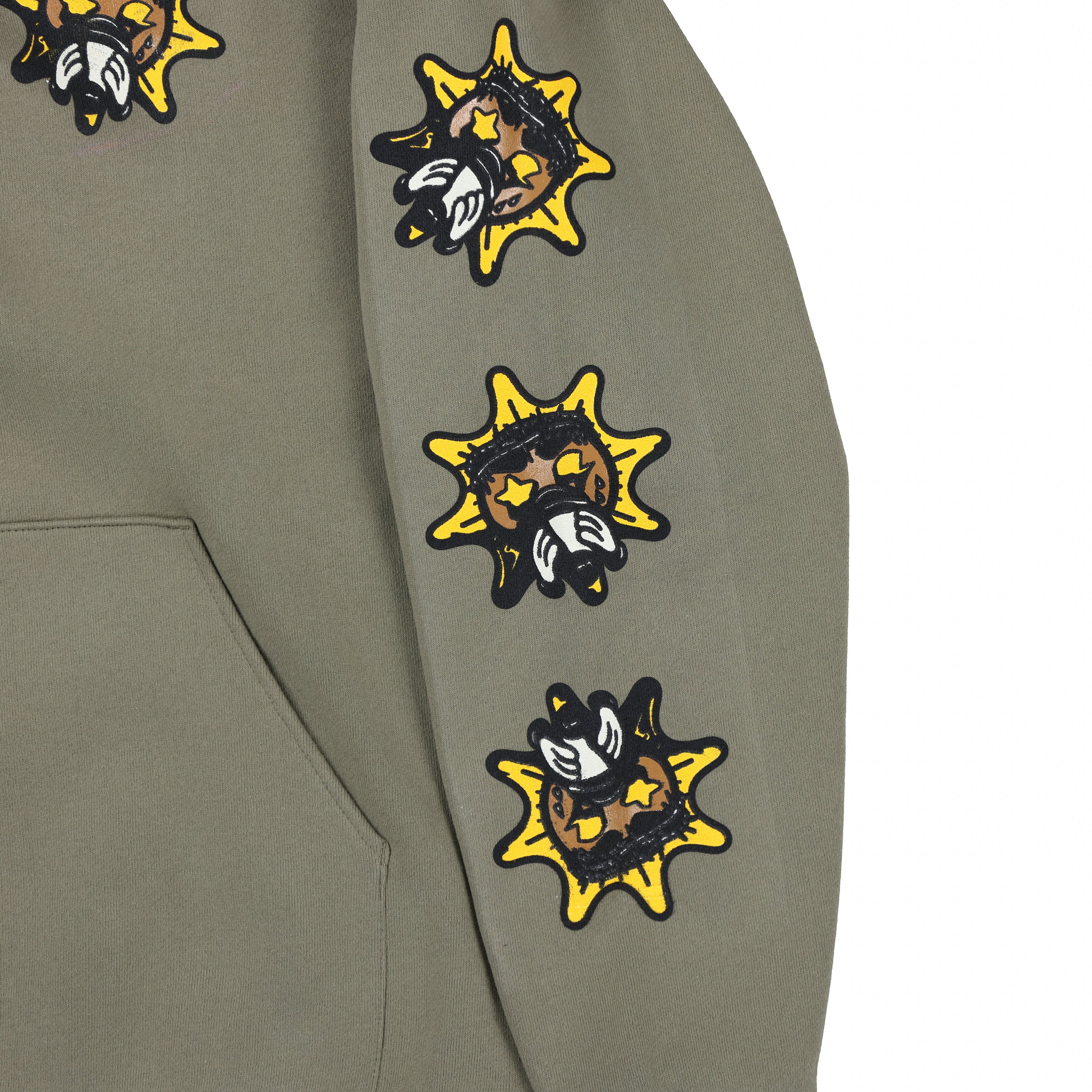 Deserted Sun Hoodie (Olive) - Image 3