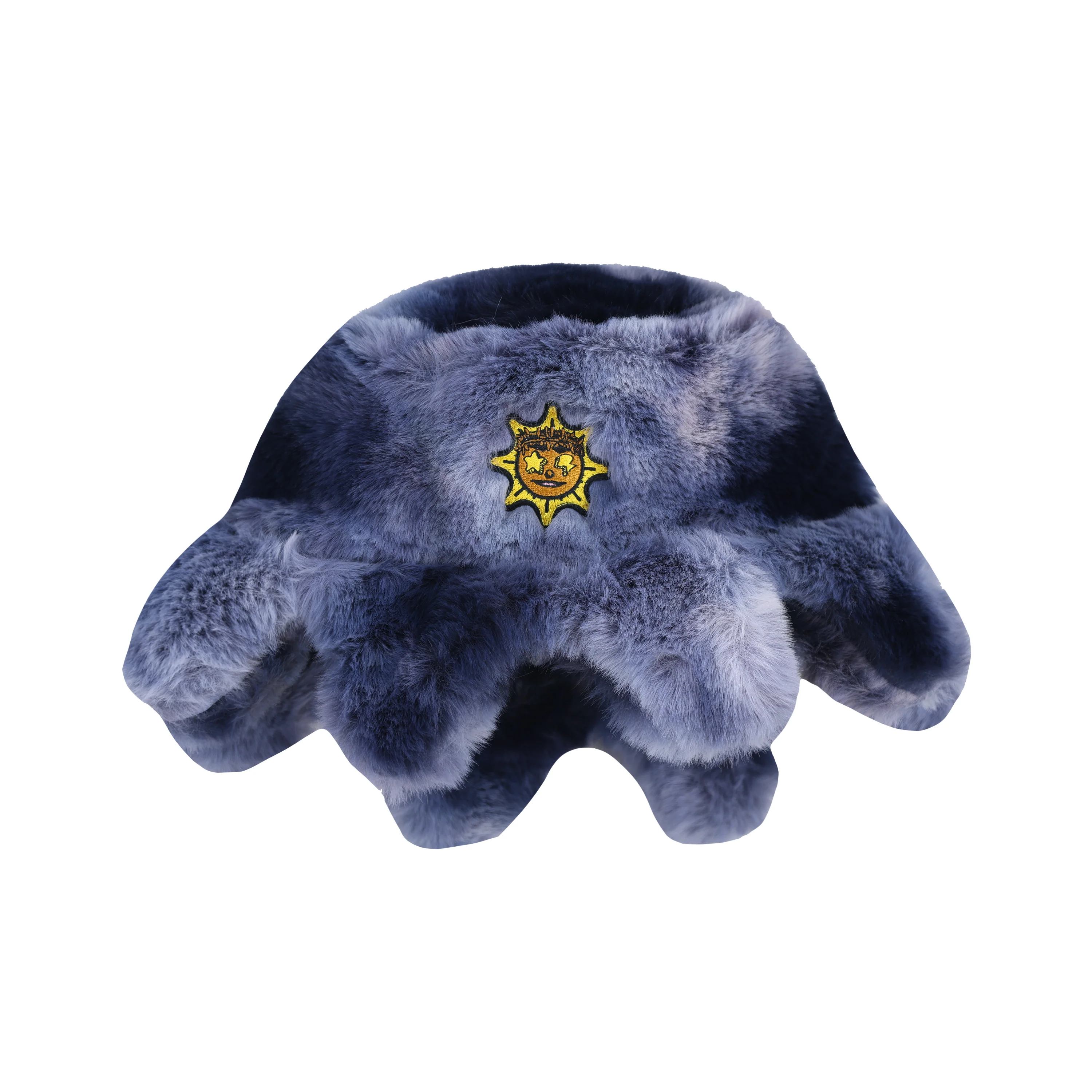 Furry Glo Sun Bucket Hat (Blueberry)