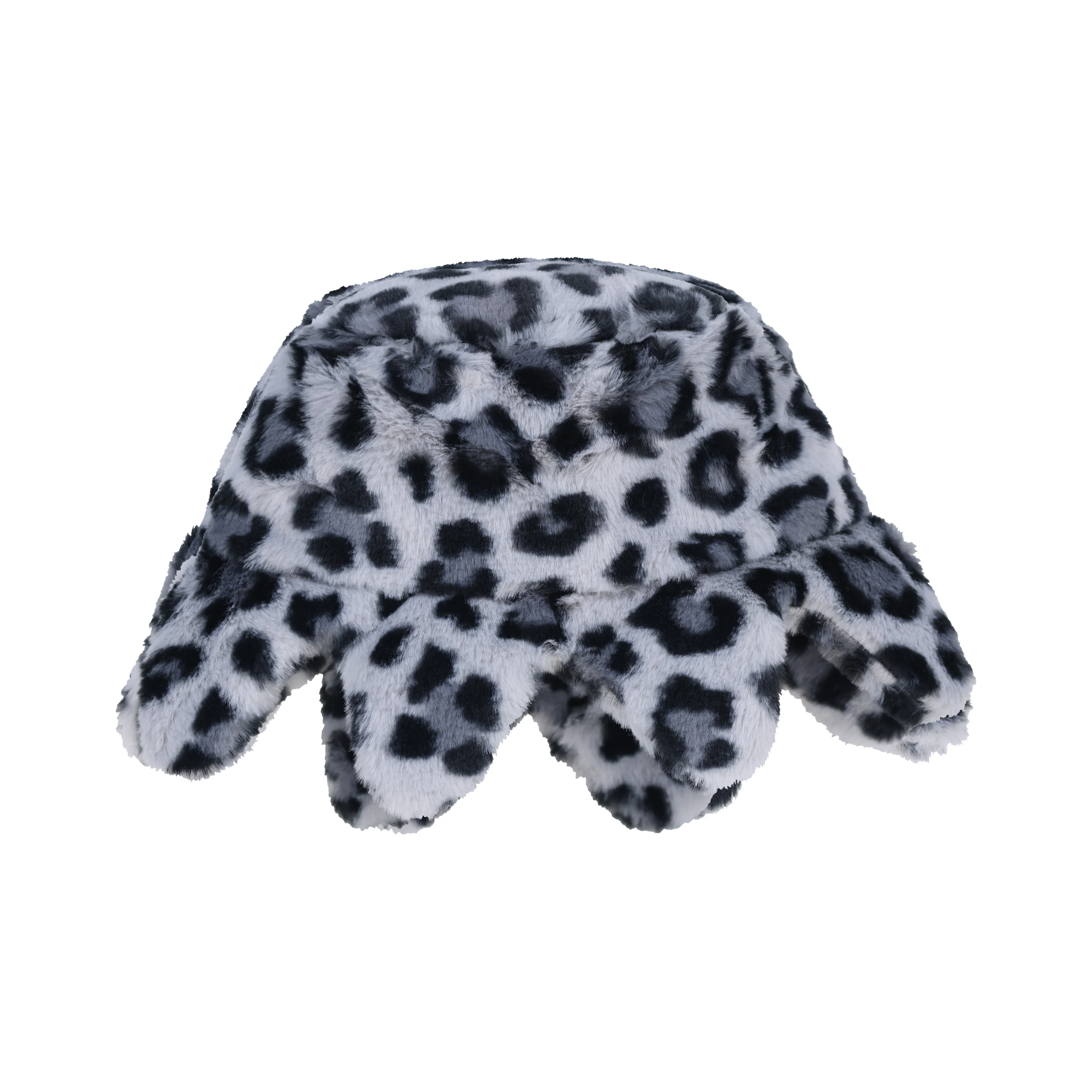 Furry Glo Sun Bucket Hat (Leopard) - Image 2