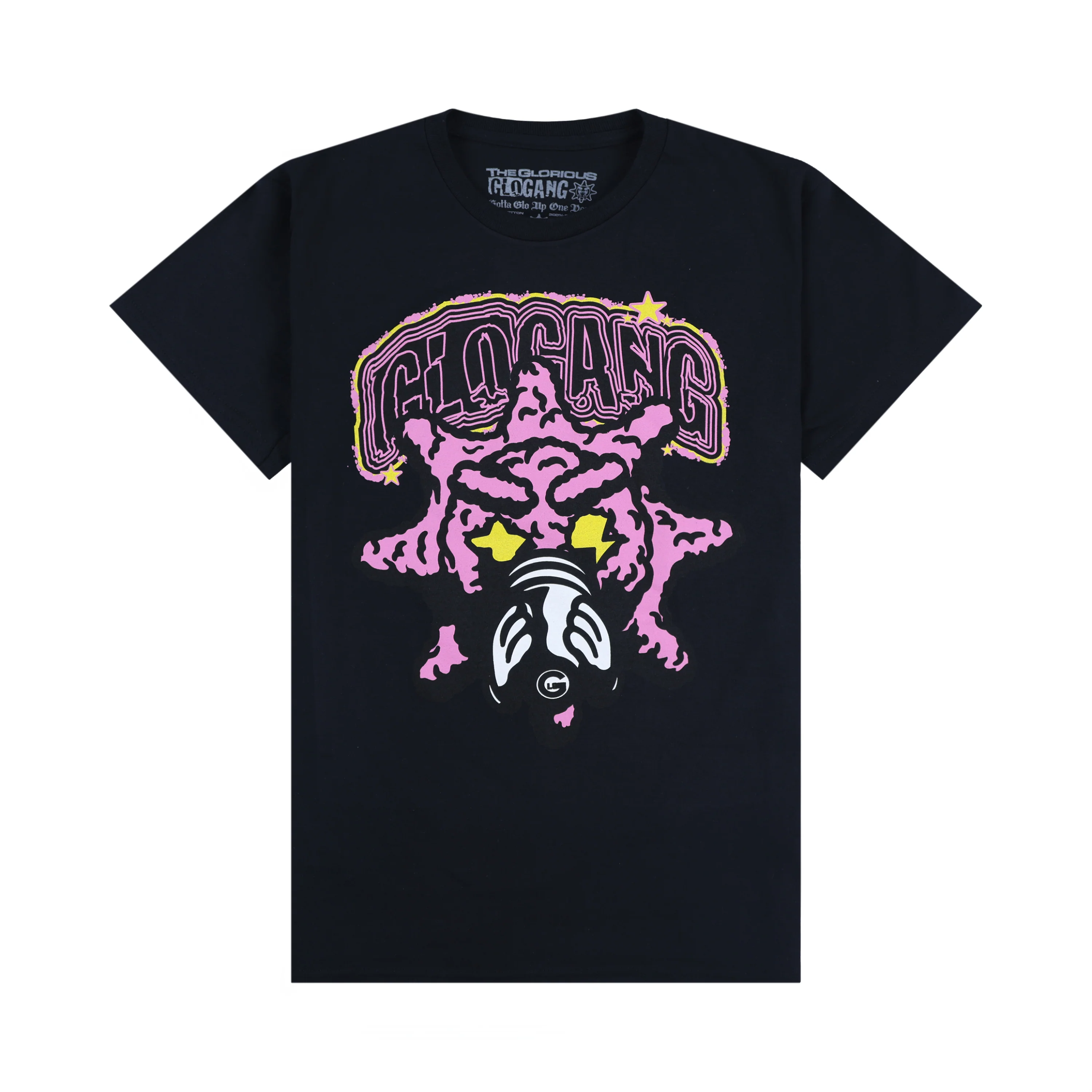 Glo Brain Tee (Black)