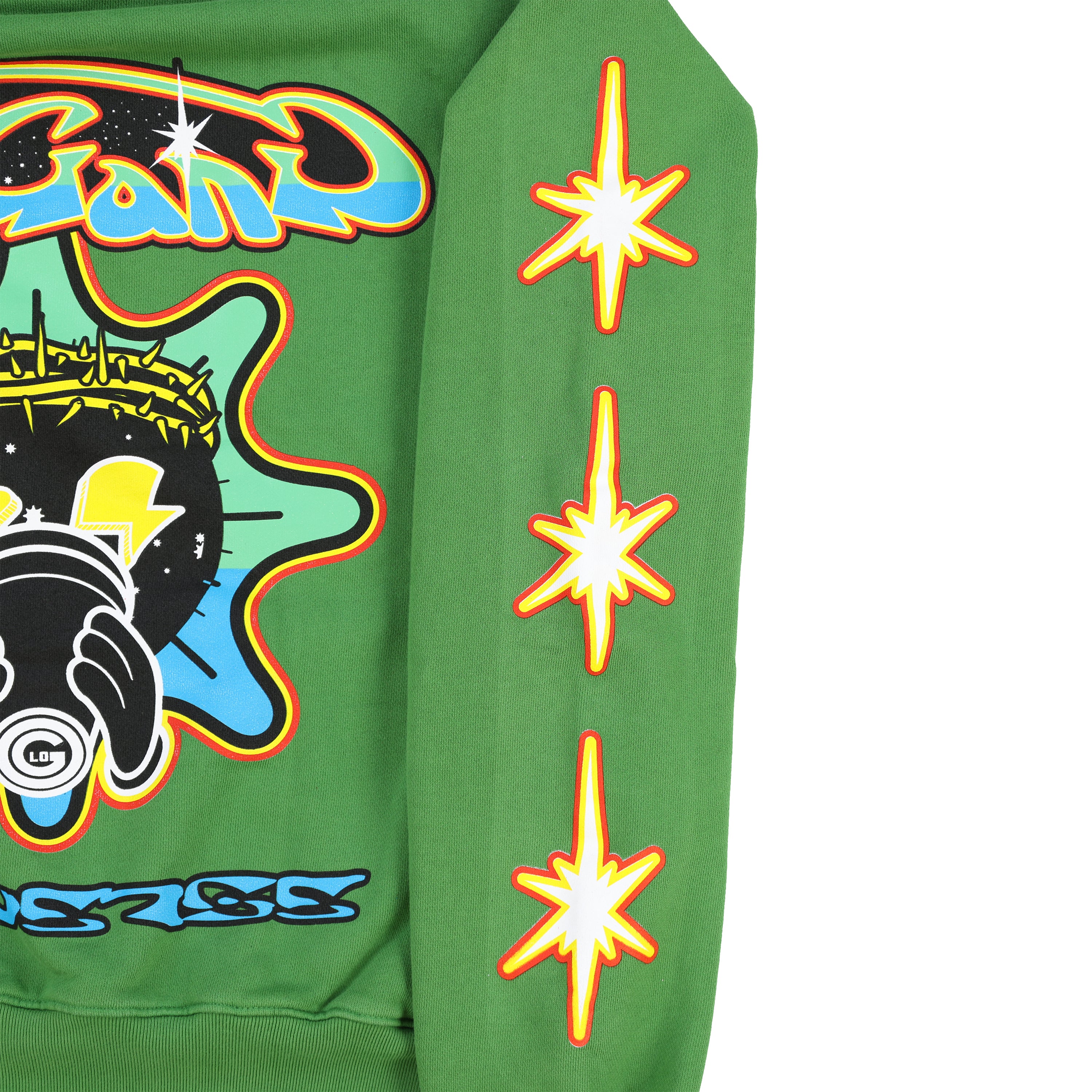 Glo Galaxy Hoodie (Vintage Green) - Image 3