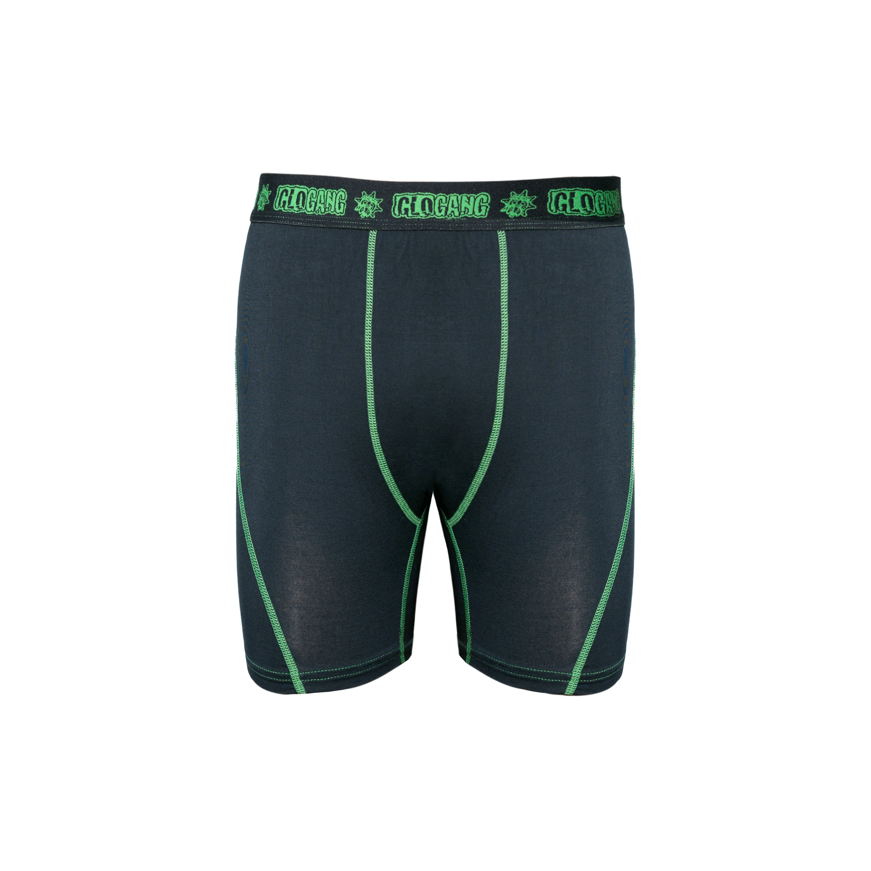 Glo Gang Boxer Brief (Black/Green)