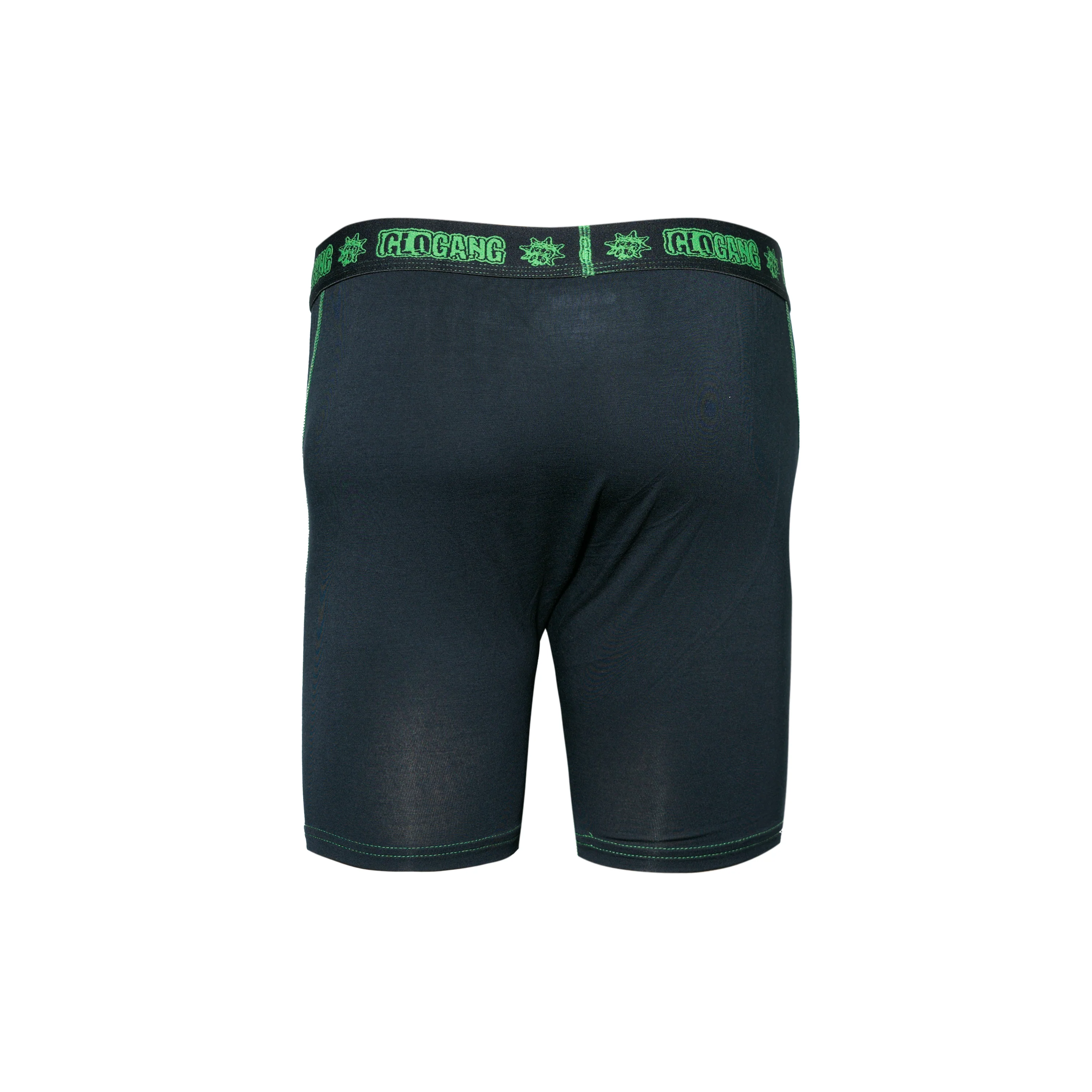 Glo Gang Boxer Brief (Black/Green) - Image 2
