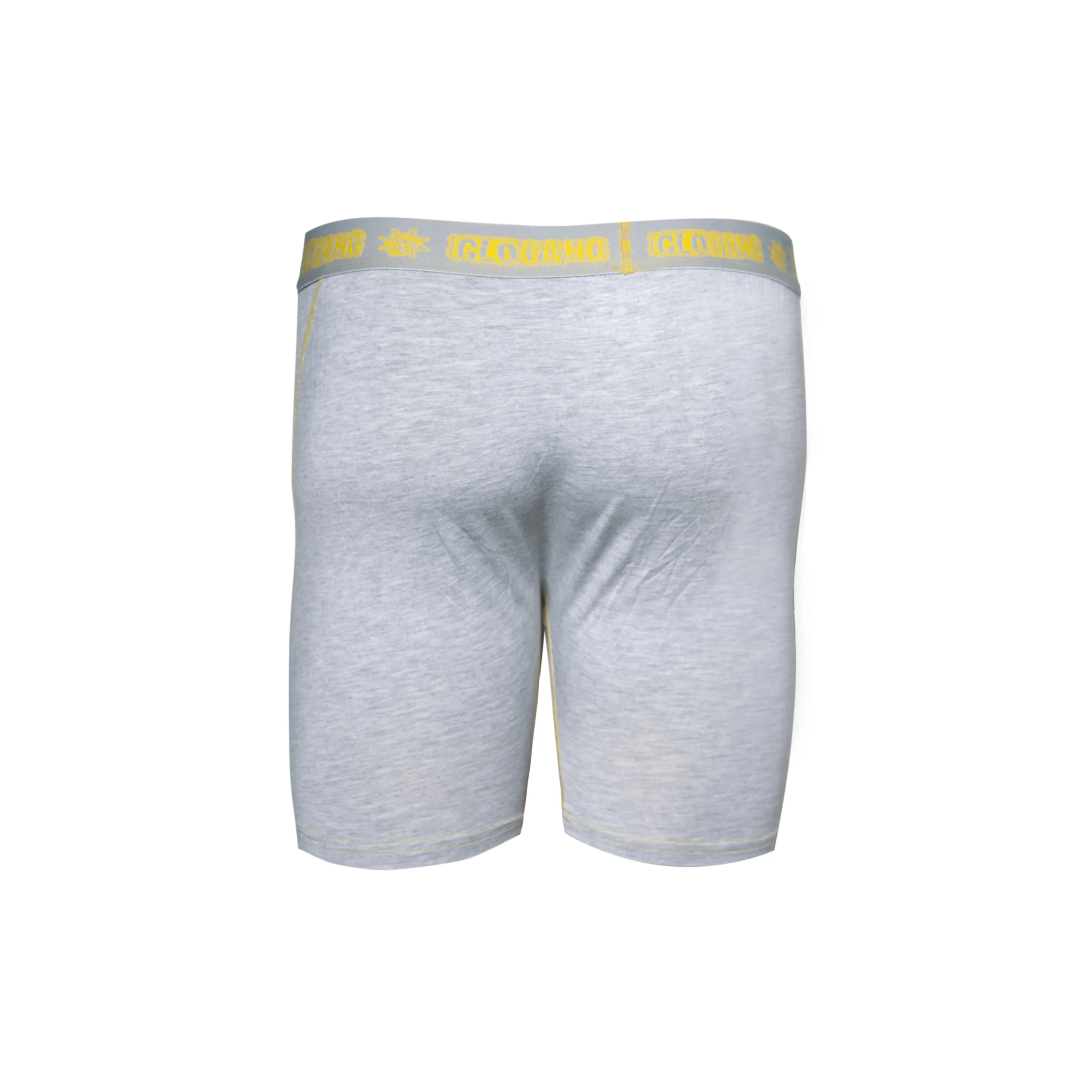 Glo Gang Boxer Brief (Heather Grey/Yellow) - Image 2