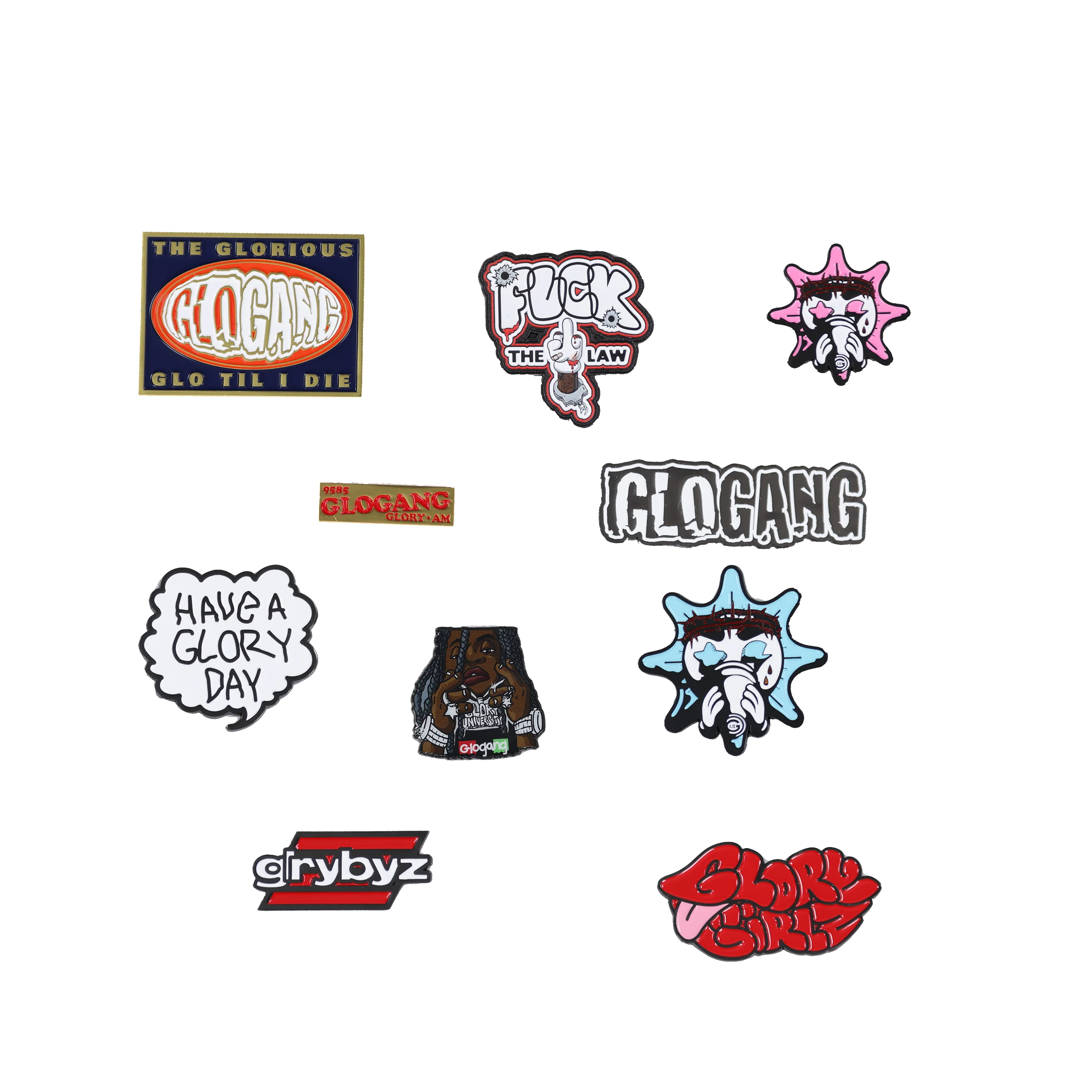 Glory Gang Pin Pack