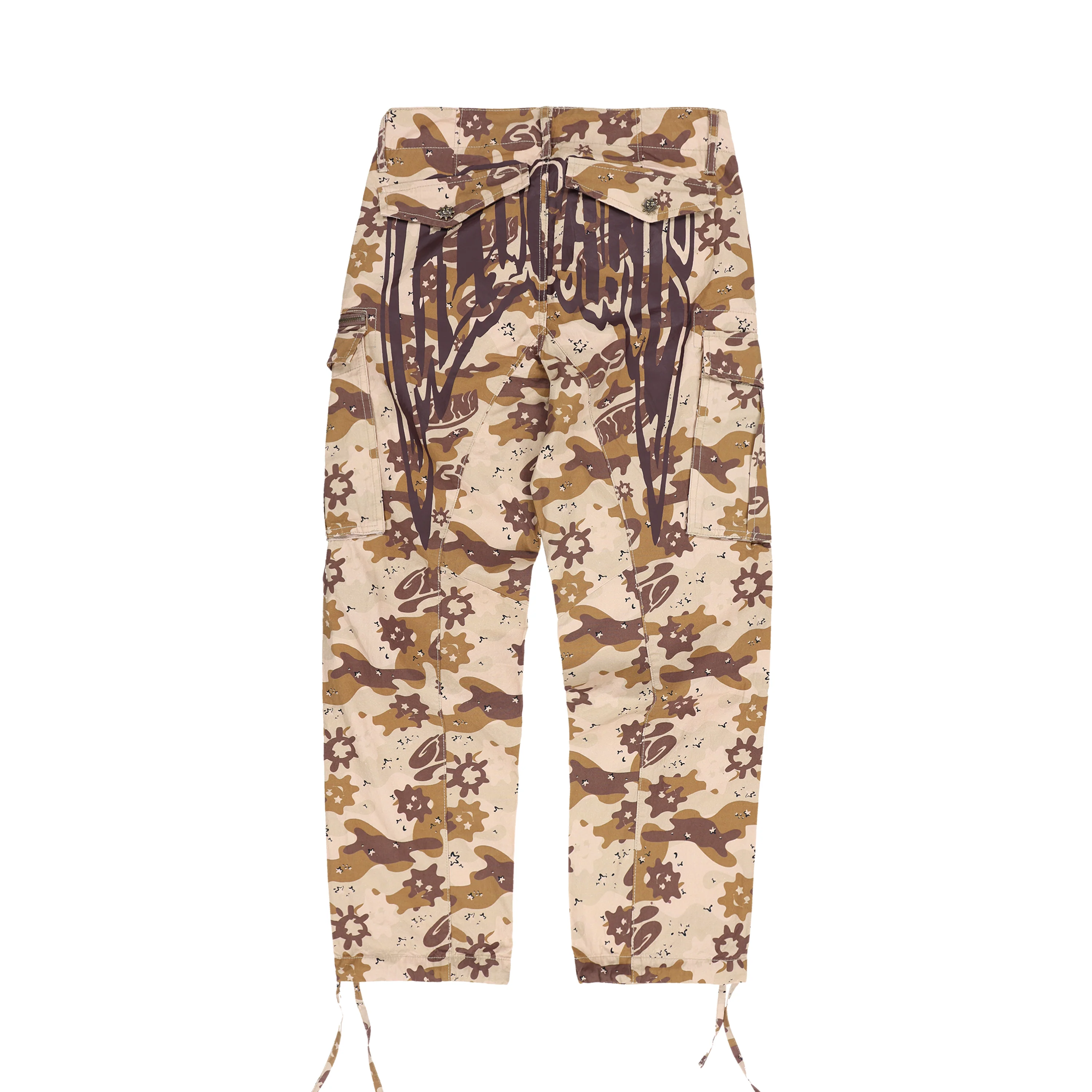 Glo Gang Side Zip Tapered Pant (Tan Camo) - Image 2