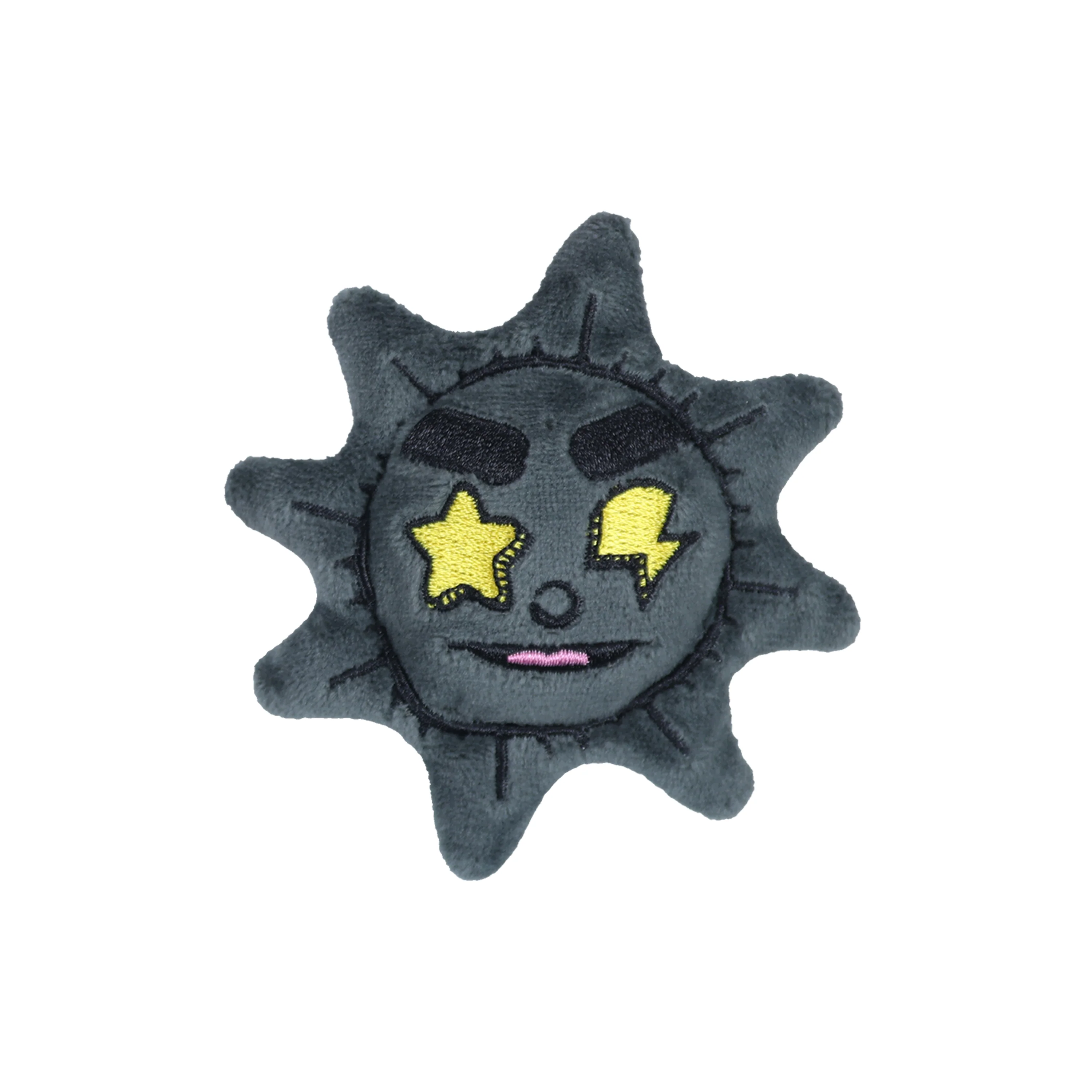 Glo Gang Sun Brooch (Black)