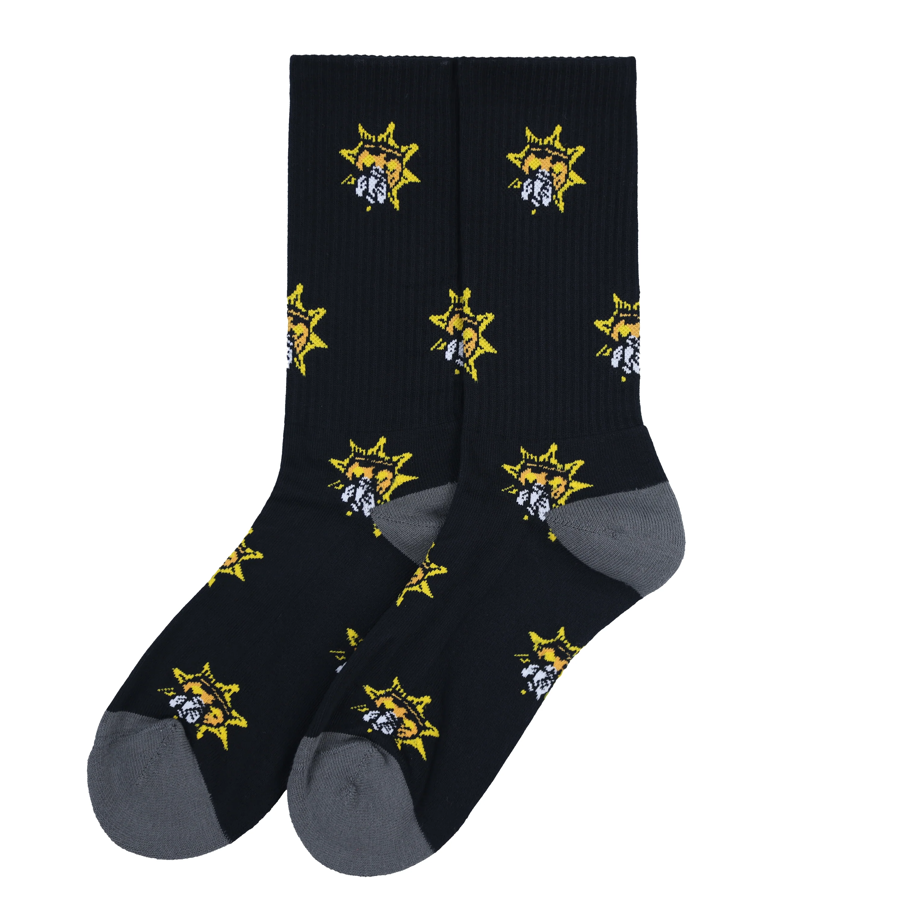 Glo Gang Sun Socks (Black) - Image 2