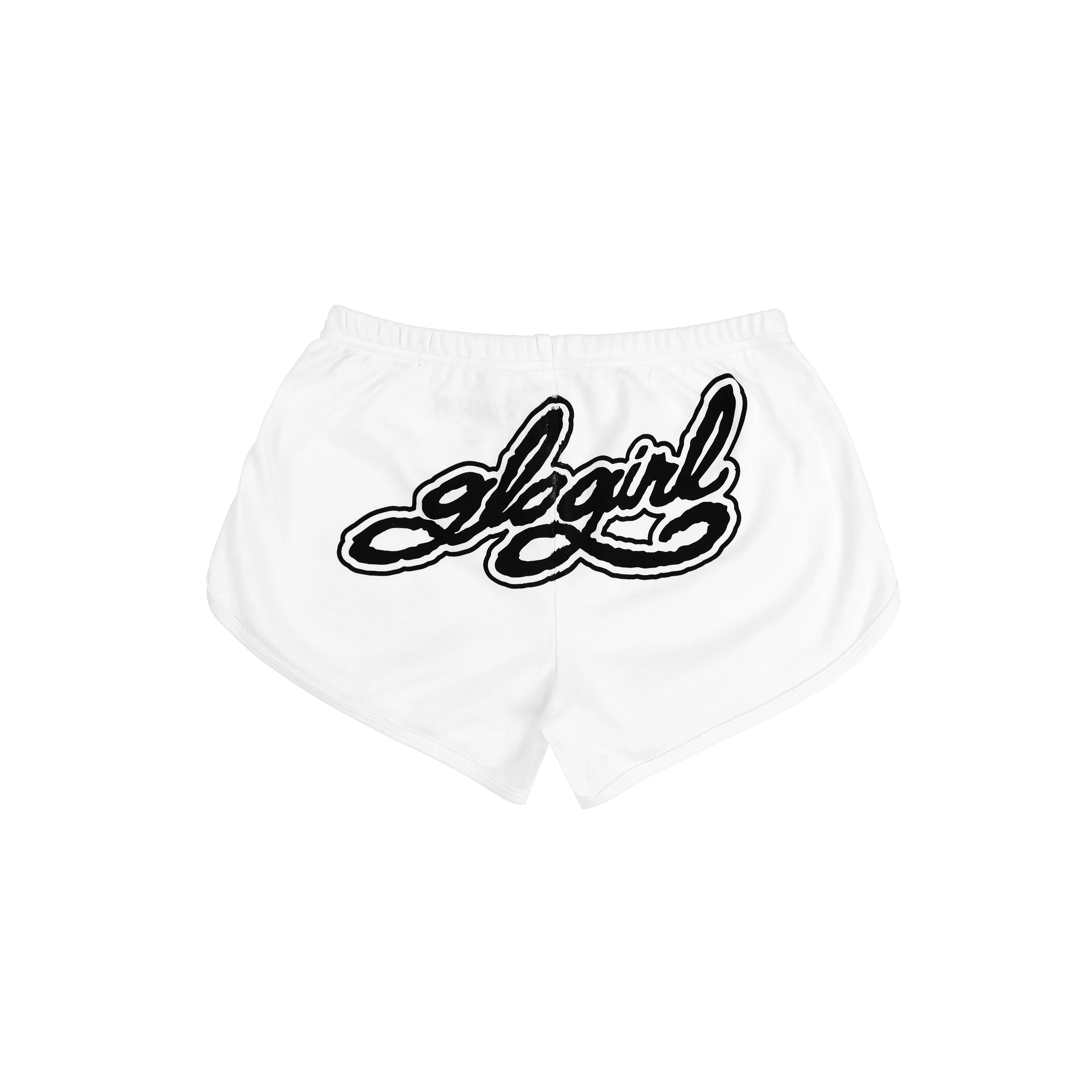 Glo Girl Flag Shorts (White) - Image 2