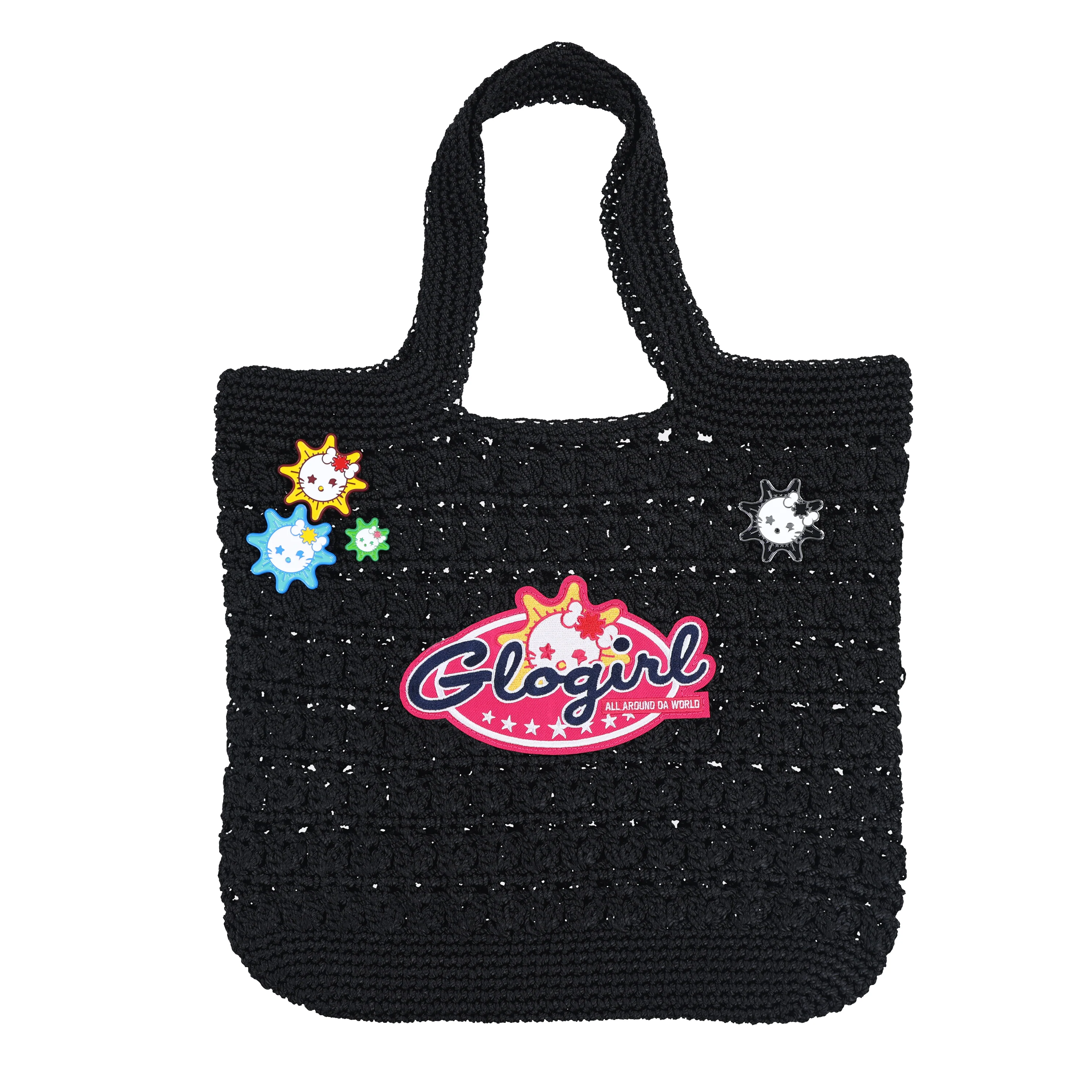 Glo Girl Knitted Tote Bag