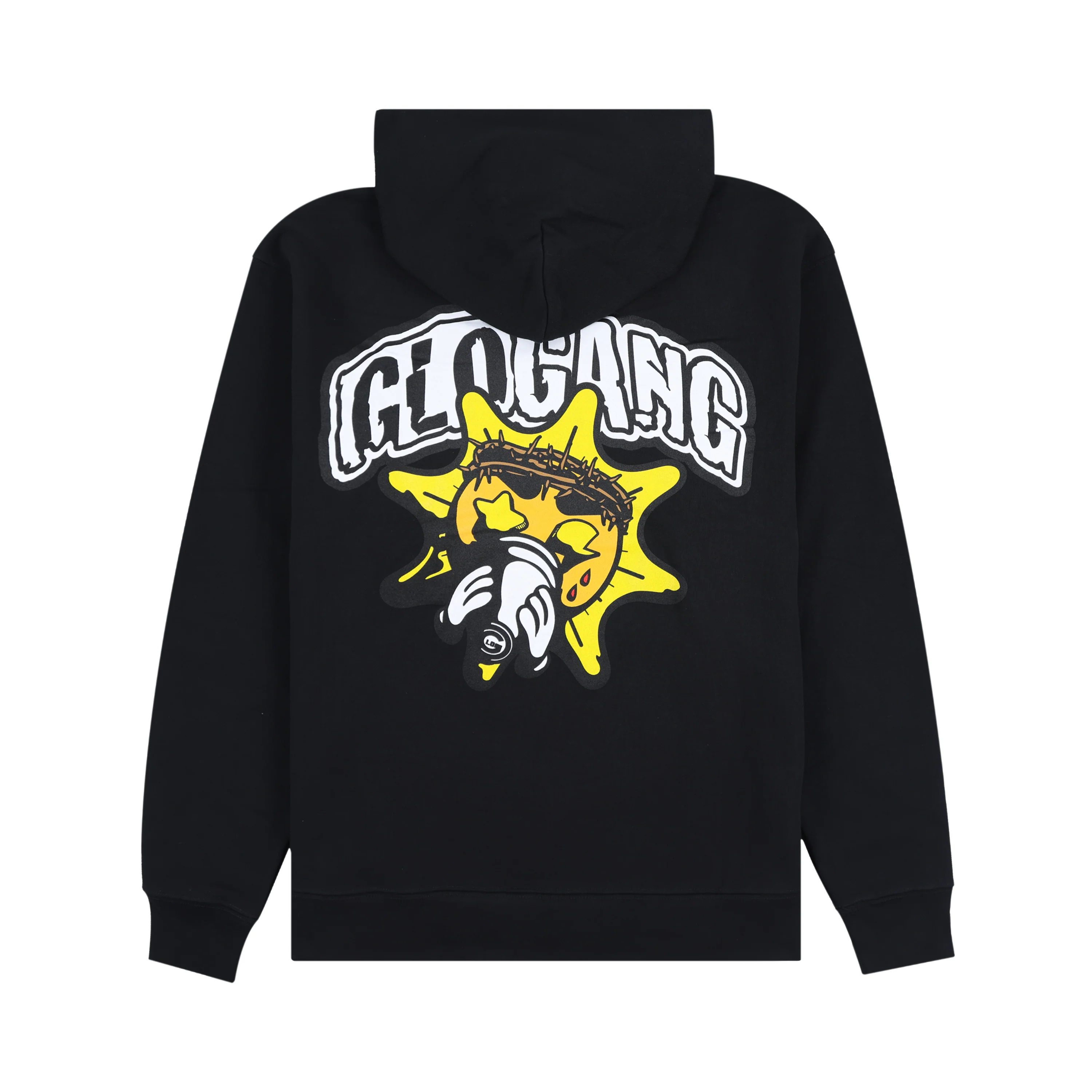 Glo Logo 2025 Hoodie (Black) - Image 2