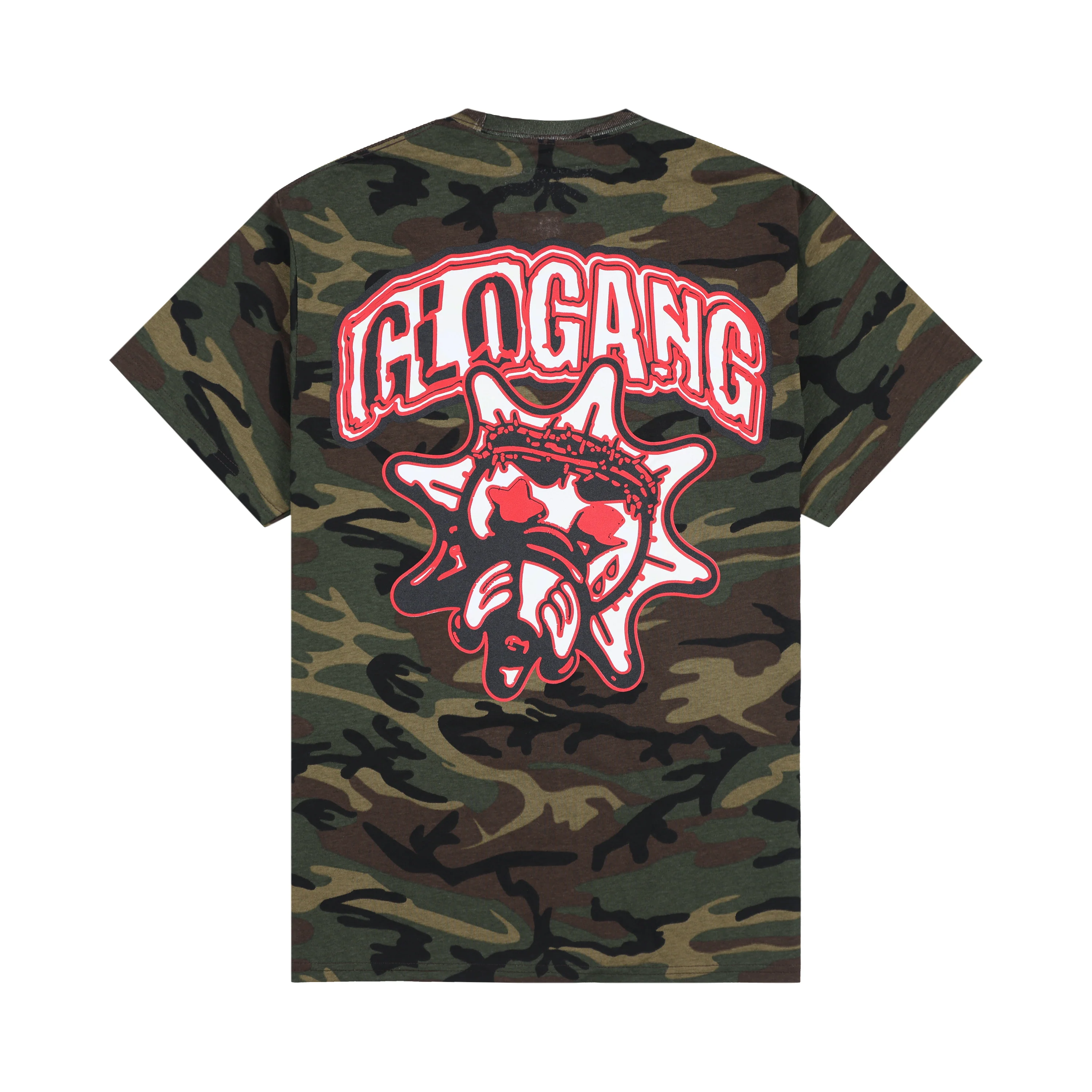 Glo Logo 2025 Infrared Tee (Camo) - Image 2