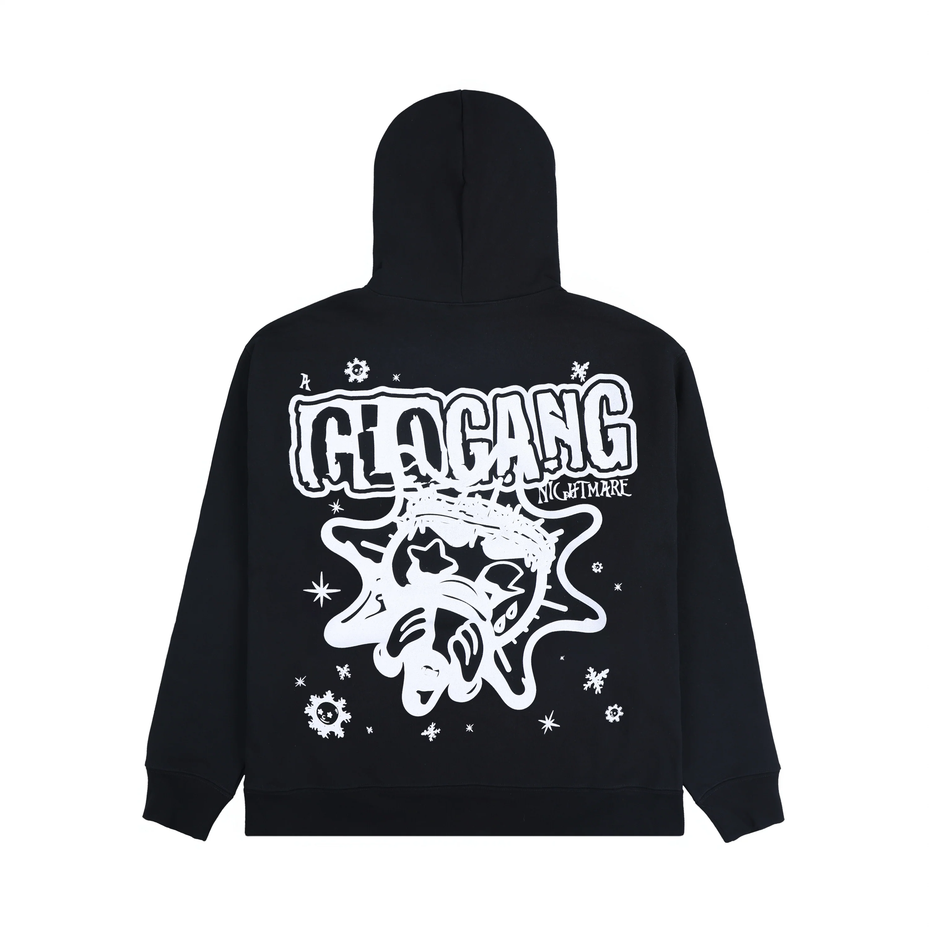 Glo Nightmare Before Christmas Hoodie (Black) - Image 2
