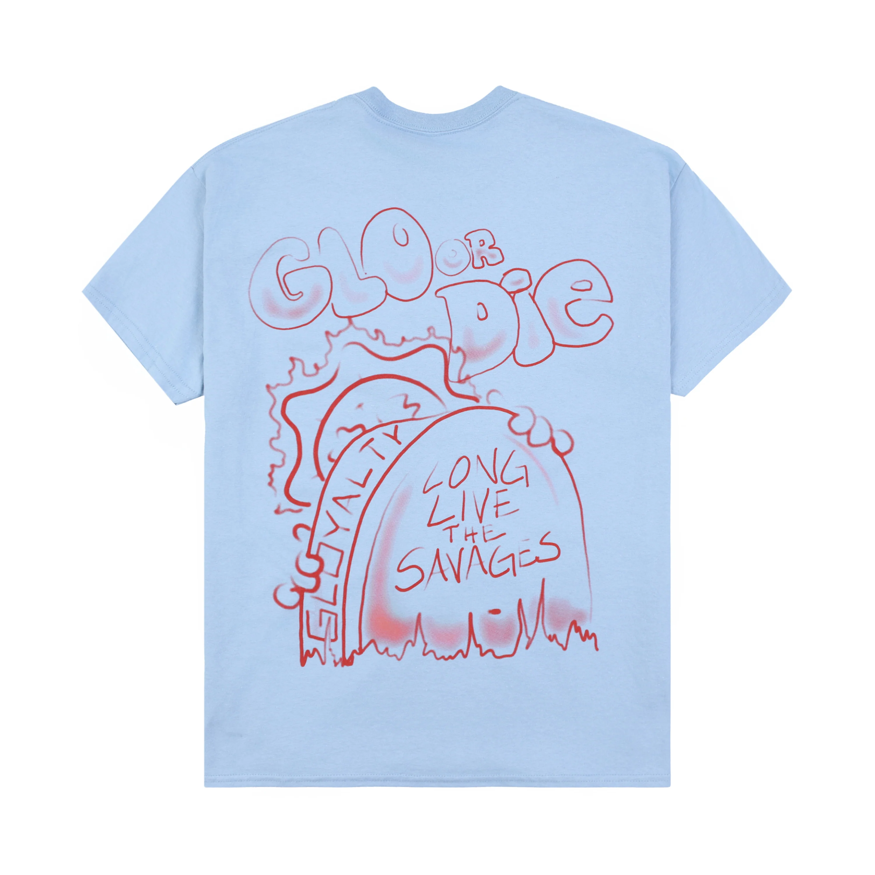 Glo or Die Veteran Tee (Blue) - Image 2