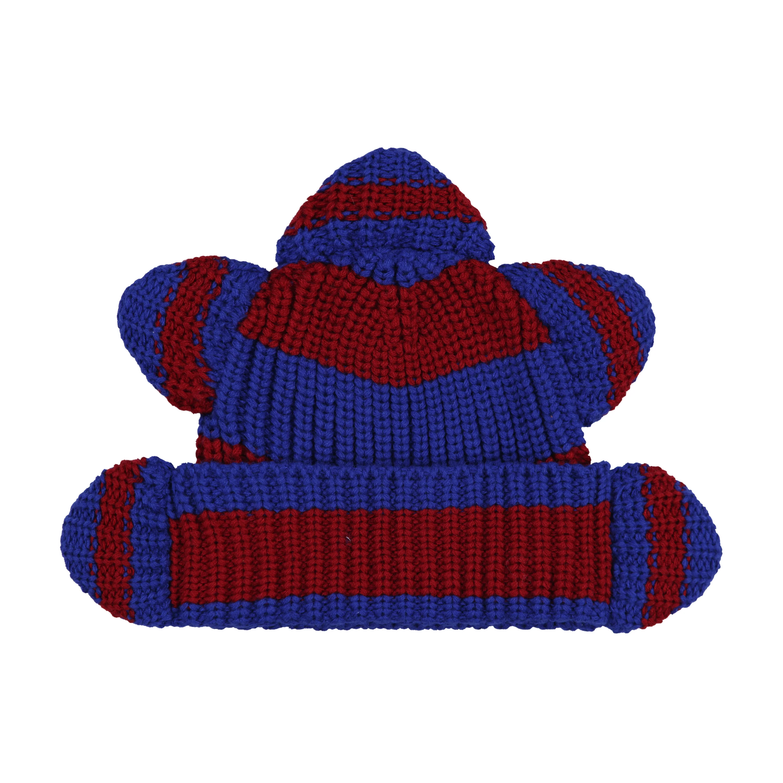 Glo Rising Sun Beanie (Blue/Red) - Image 2