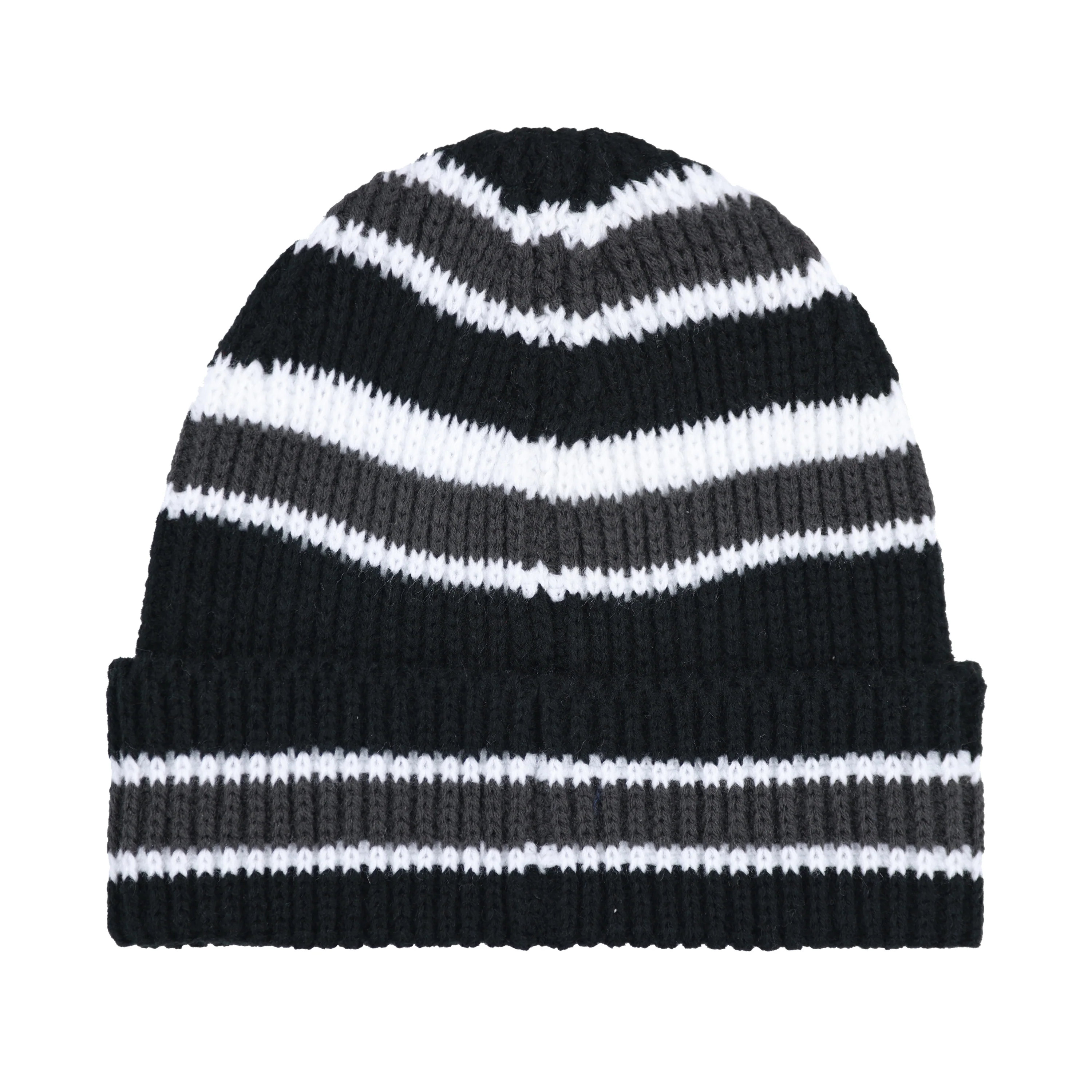 Glo Stripe Beanie (Black) - Image 2