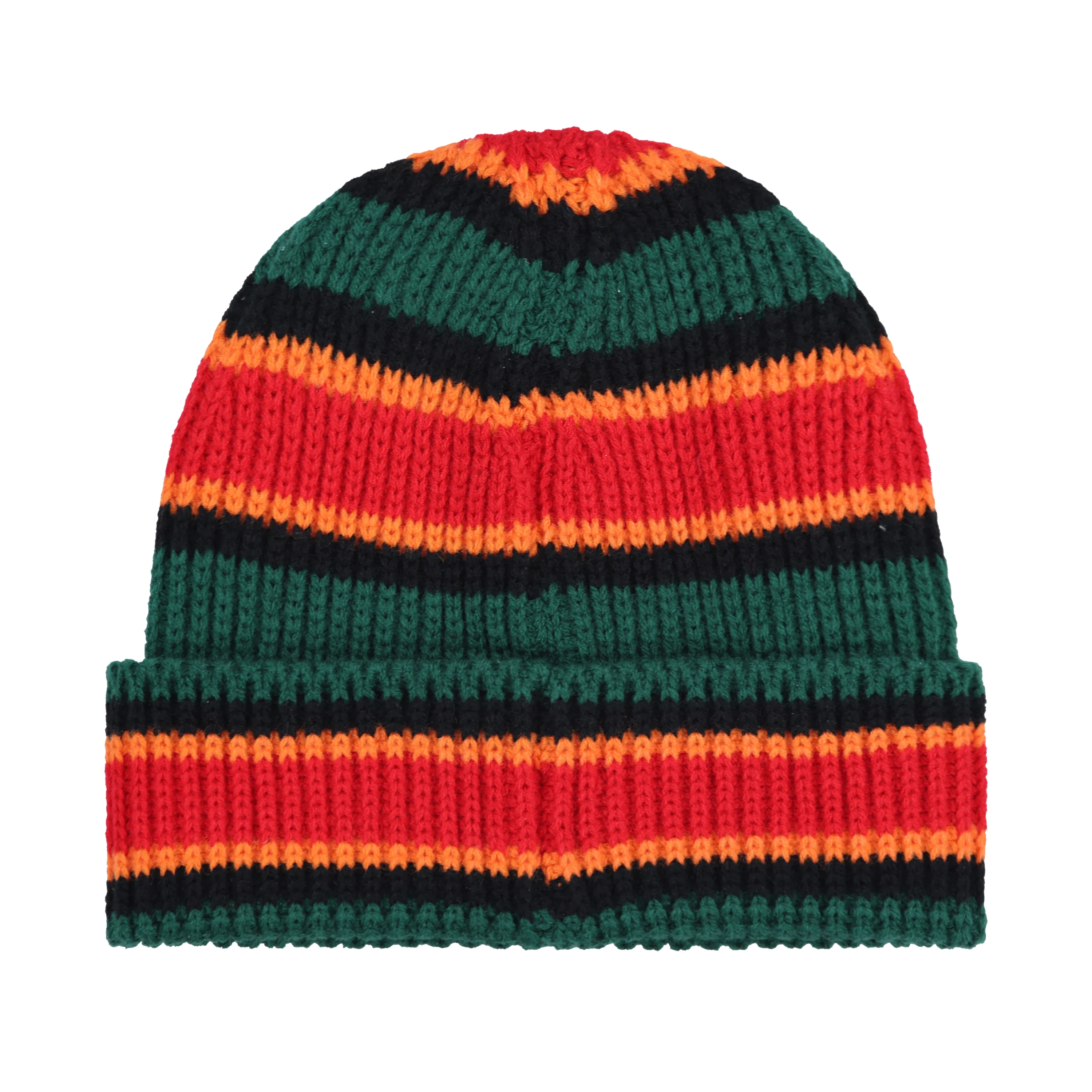 Glo Stripe Beanie (Green) - Image 2