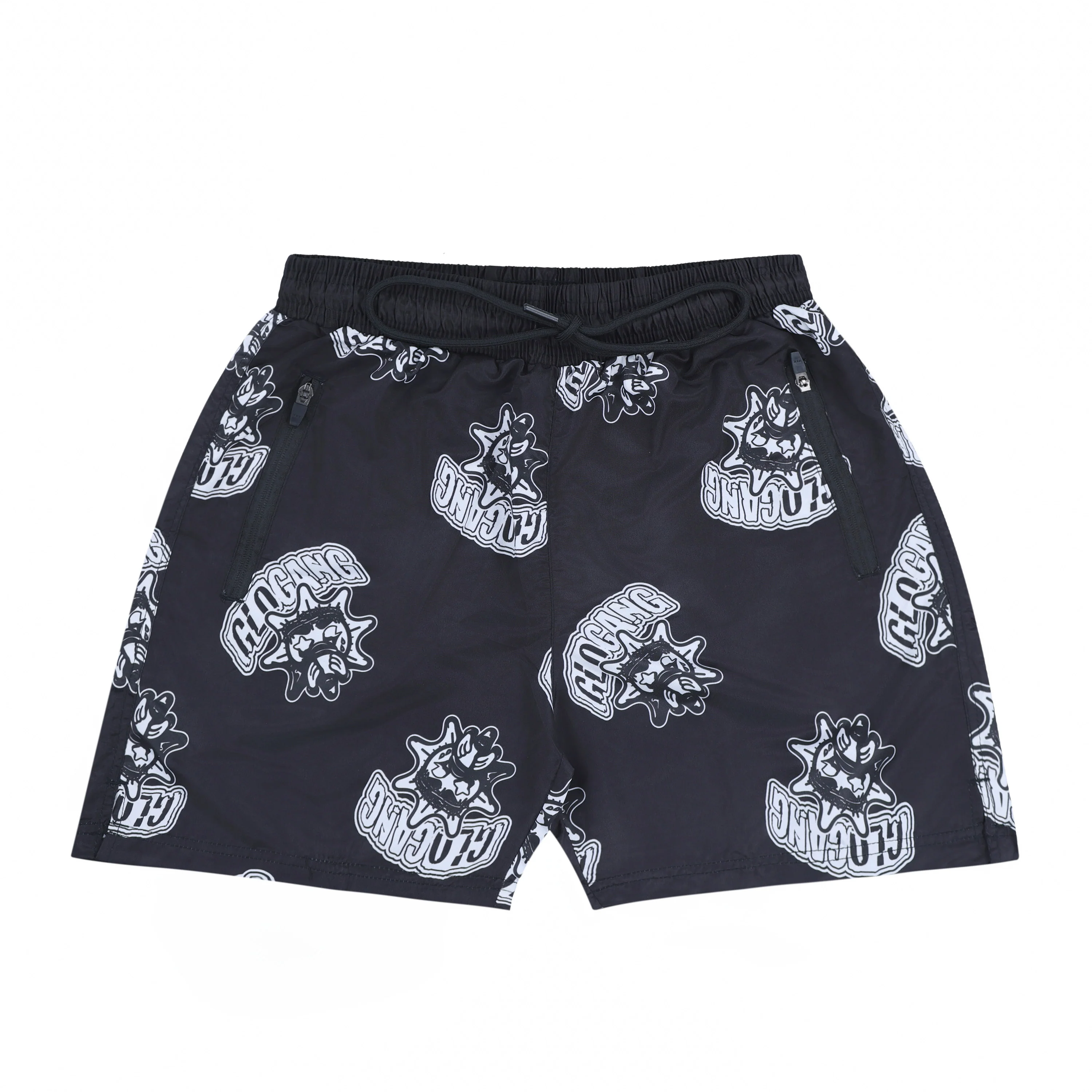Glo Sun Pattern Shorts (Black)