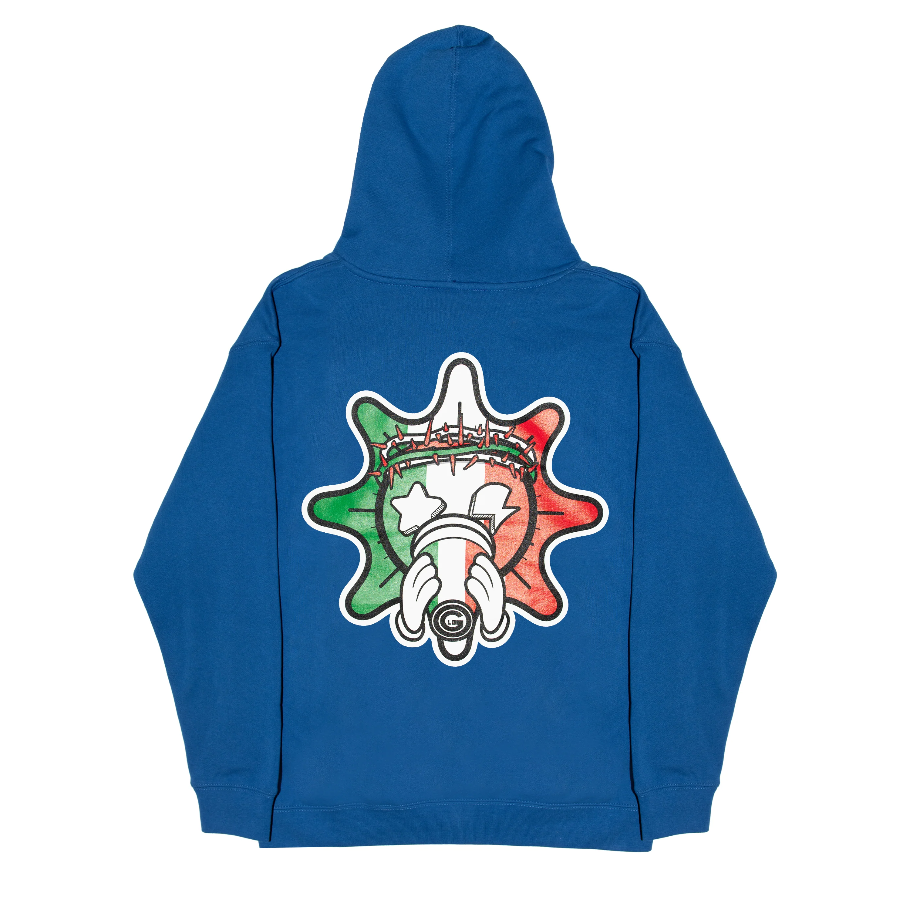 Glory Boyz Italy Hoodie (Blue) - Image 2