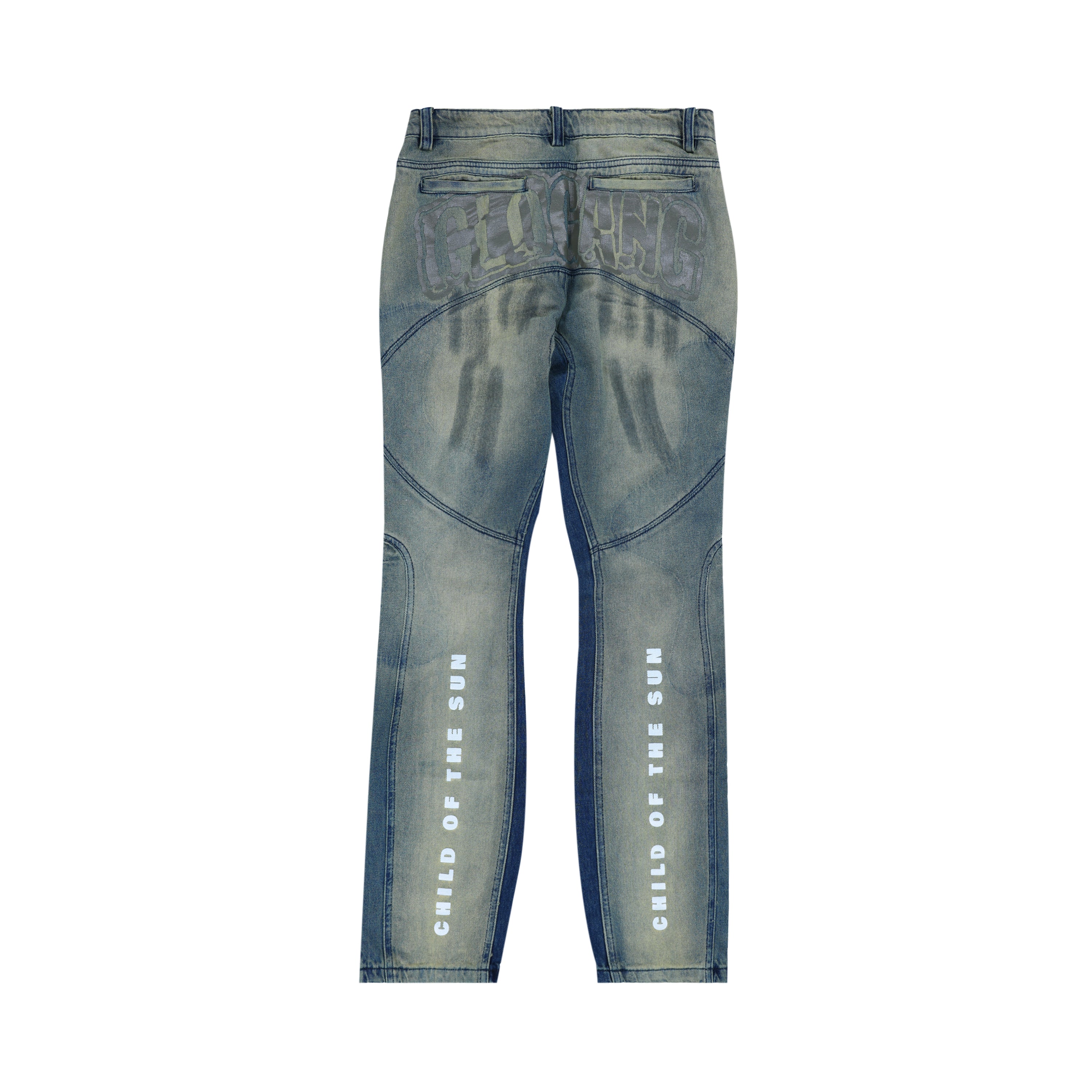Glo Gang Child Of The Sun Pant (Indigo Denim) - Image 2