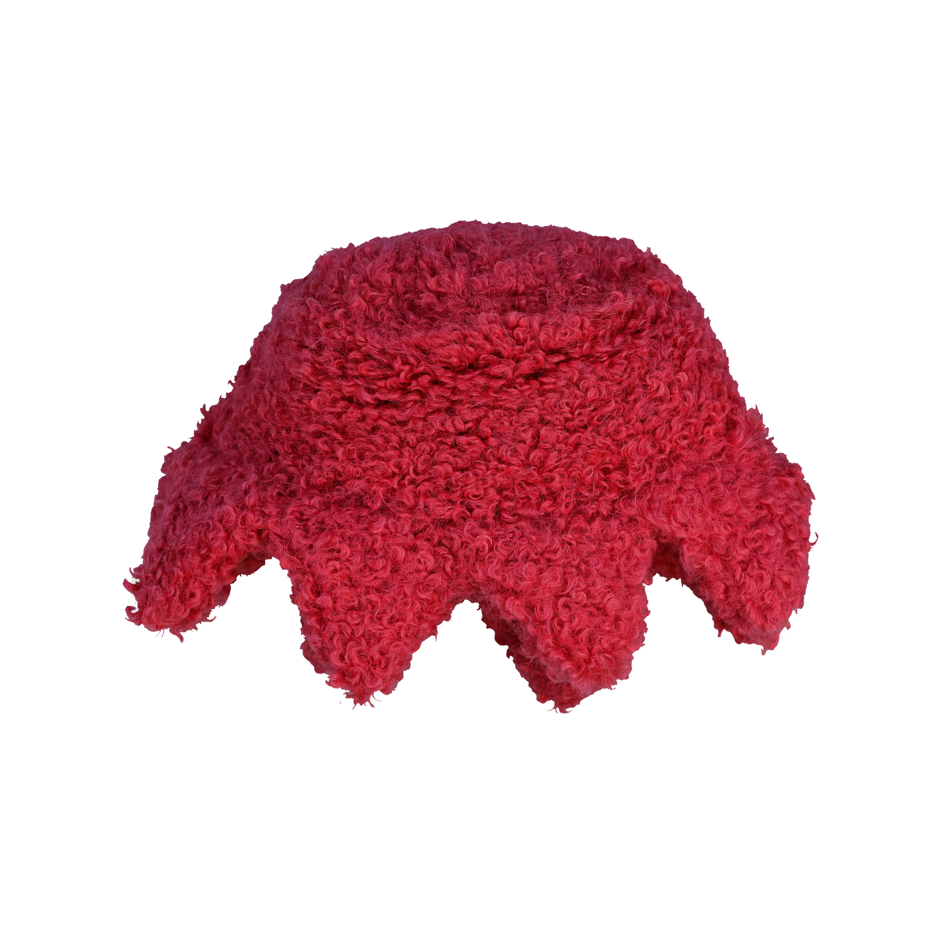 Nappy Bucket Hat (Red) - Image 2