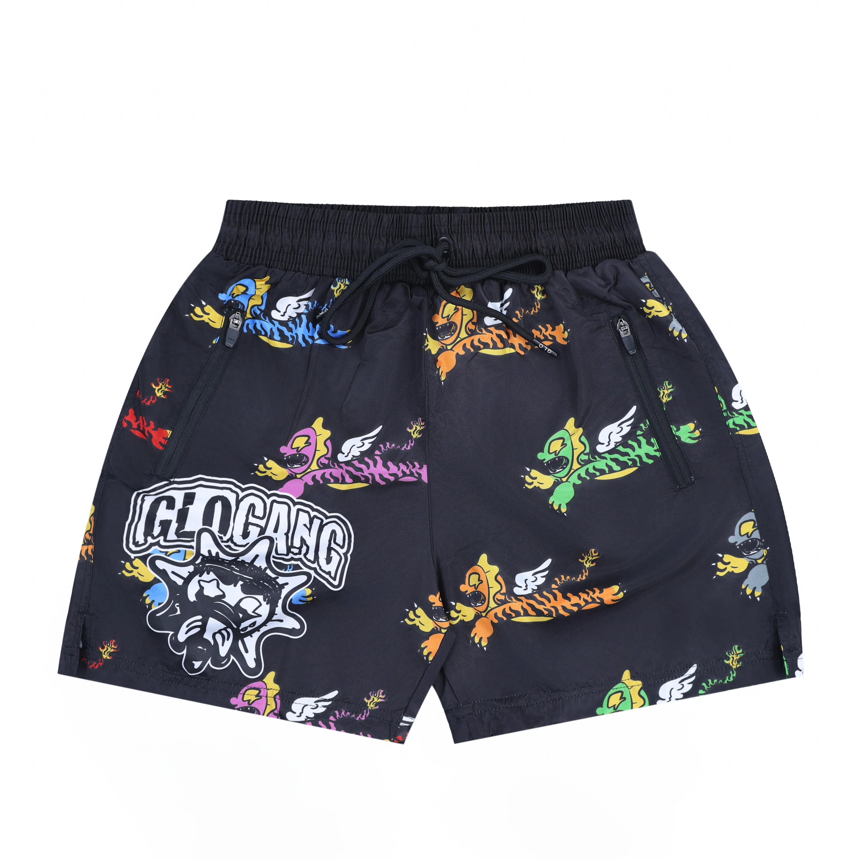 Running Tiger Shorts (Black)