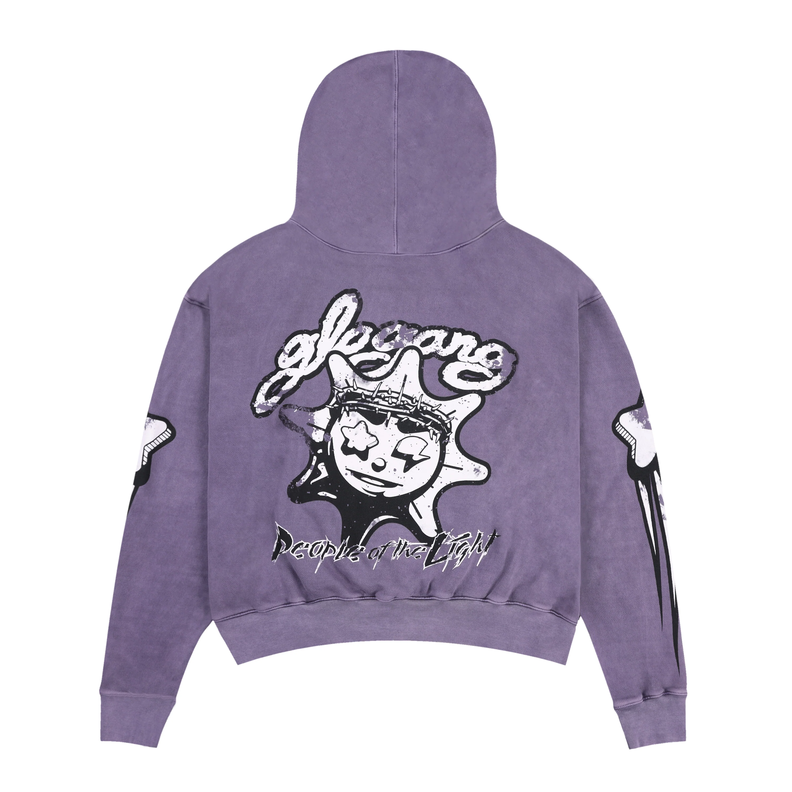 Sun Child Flag Hoodie (Purple) - Image 2