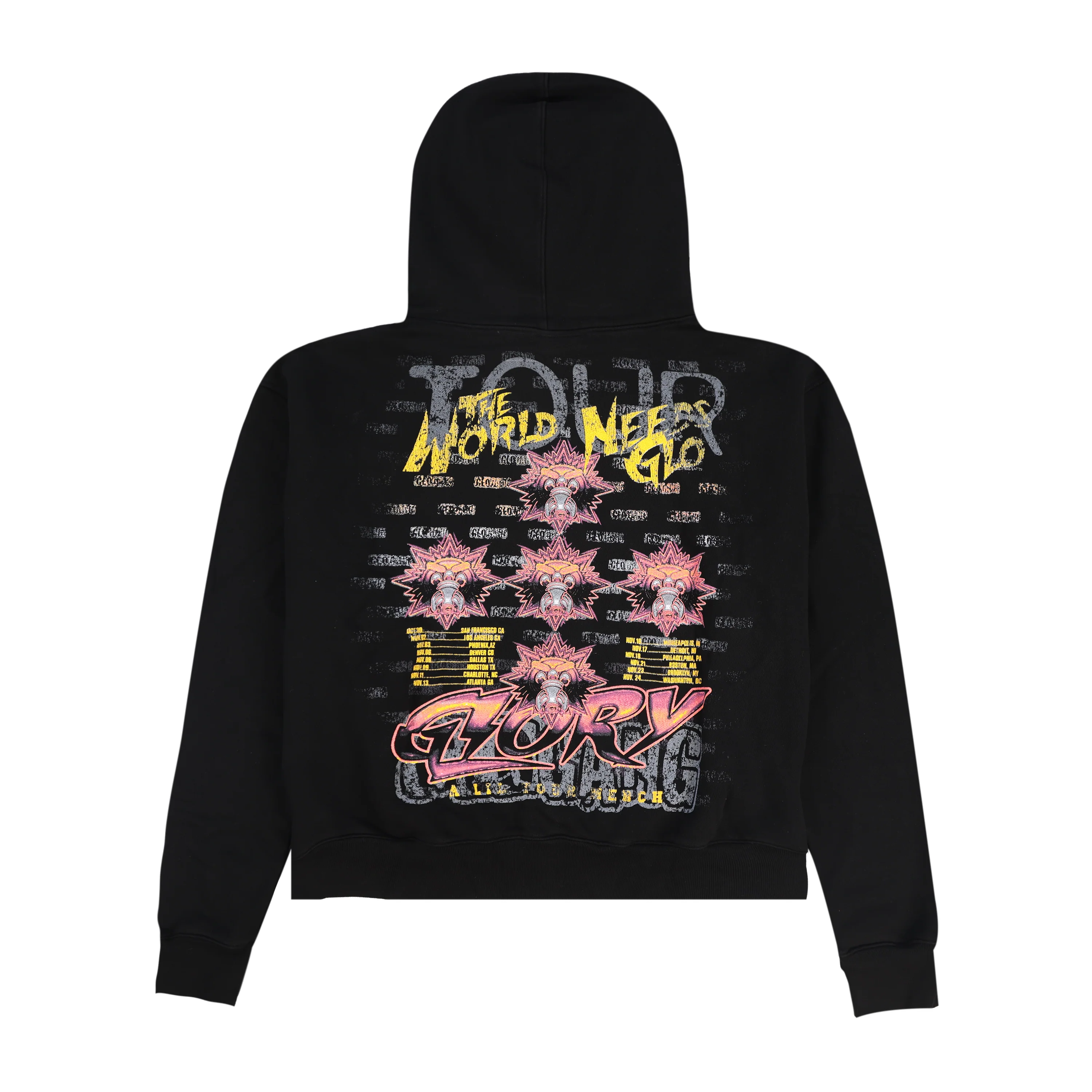 The World Needs Glo Hoodie (Black) - Image 2